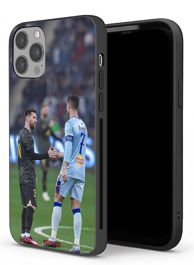 Tolwak Apple iPhone 12 Pro Max Protective Case Messi And Ronaldo - Image 1