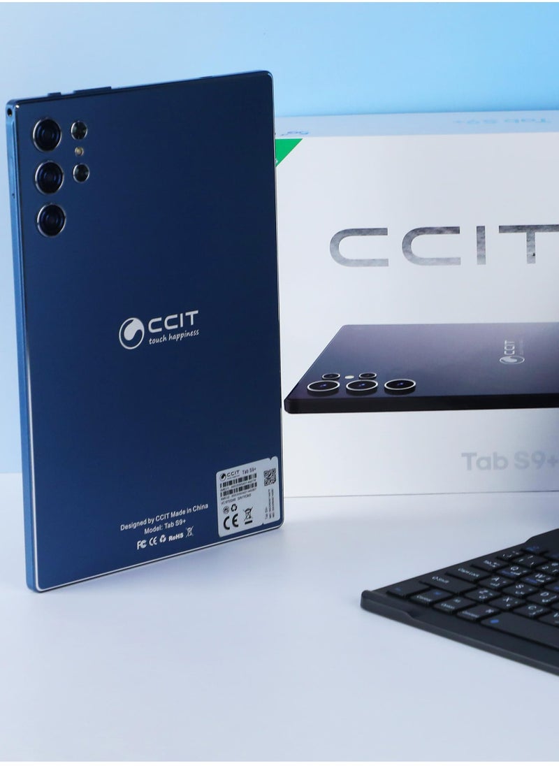 CCIT CCIT Tab S9+ 10.1 Inch Full HD0 Display Android 13 Tablet 16GB RAM 1TB ROM 10000 mAh Battery with Keyboard and Mouse black  - Image 4