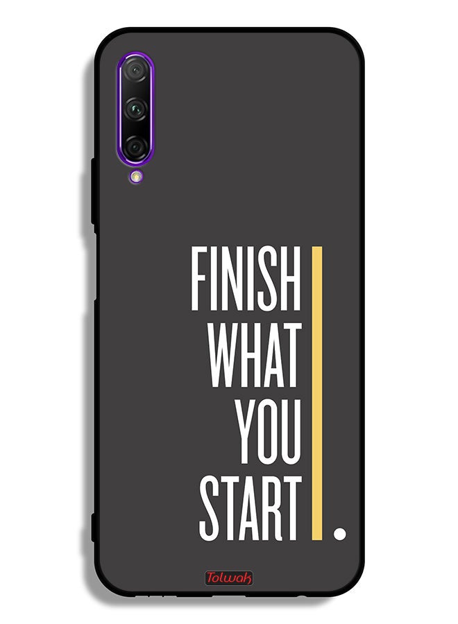 Tolwak Huawei Y9s Protective Case Cover Finish What You Start - Image 2