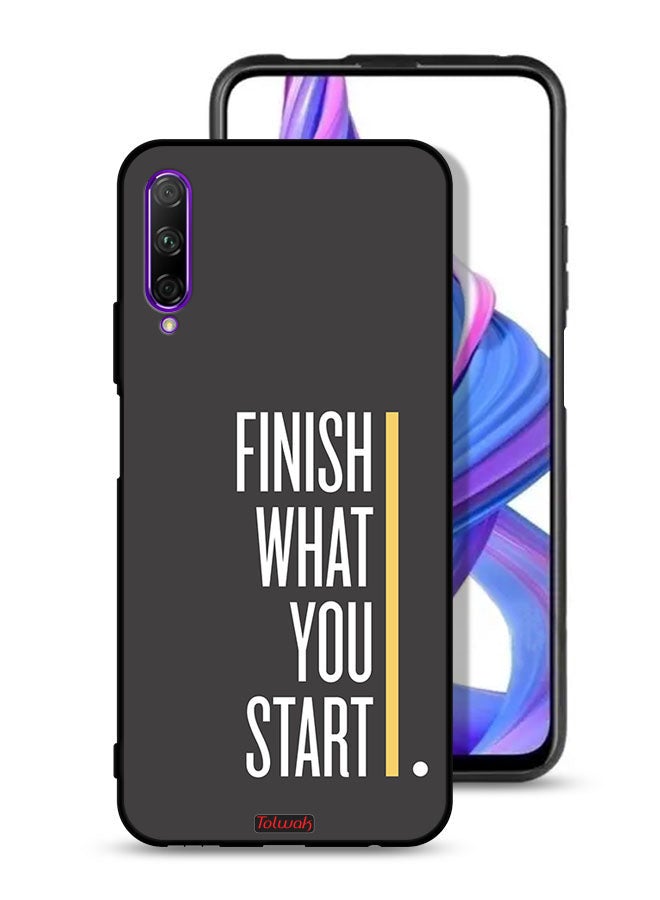 Tolwak Huawei Y9s Protective Case Cover Finish What You Start - Image 1