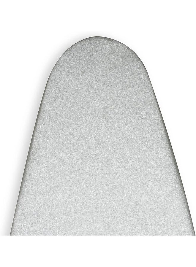 Encasa XO Encasa XO Ironing Board Cover and Pad 54x15  Metallised Silver Super Luxury with Foam  Felt Pad Fits Large Iron Boards  Heat Reflective Scorch Resistant Bungee Elasticated 3 Fasteners  - Image 2