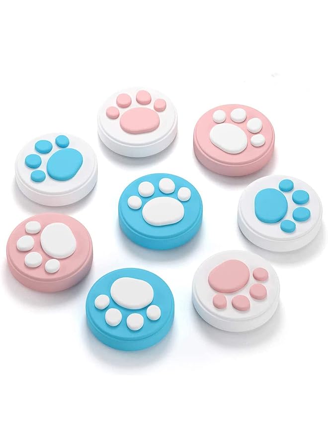 أغطية قبضة الإبهام لجهاز التحكم في نينتندو سويتش ولايت، غطاء سيليكون ناعم لجهاز تحكم جوي كون بتصميم مخلب القط - Image 1