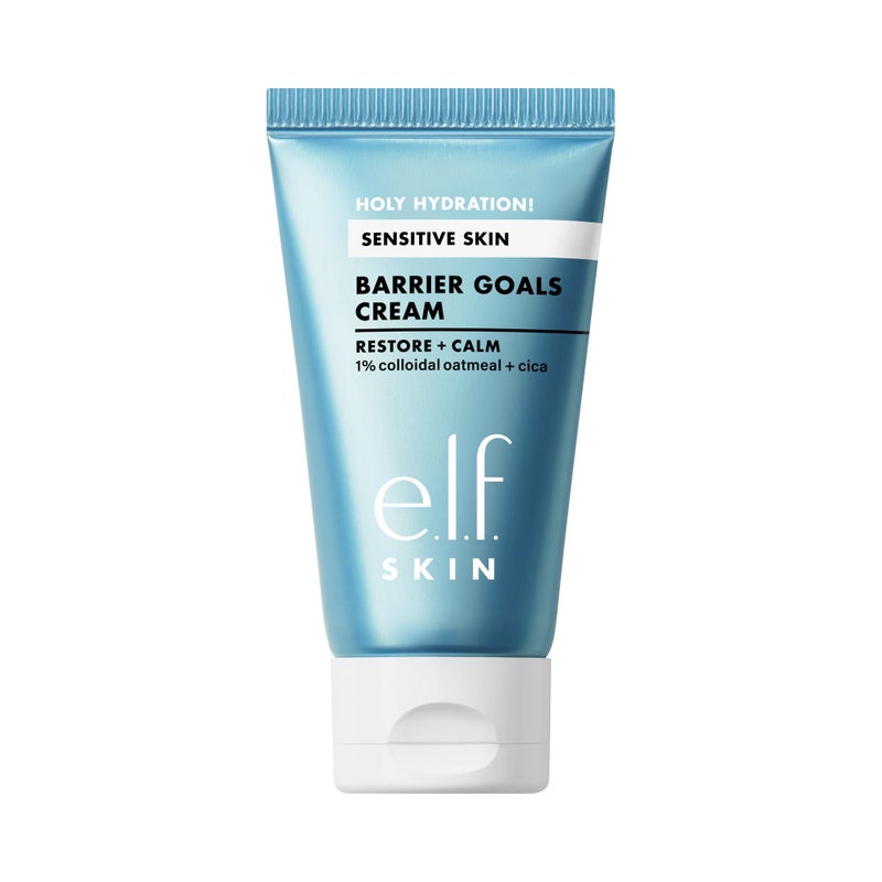 elf e.l.f. SKIN Holy Hydration! Barrier Goals Cream Mini, Face Moisturizer For Hydrating & Soothing, Helps Visibly Reduce Redness, Vegan & Cruelty-Free - Image 1