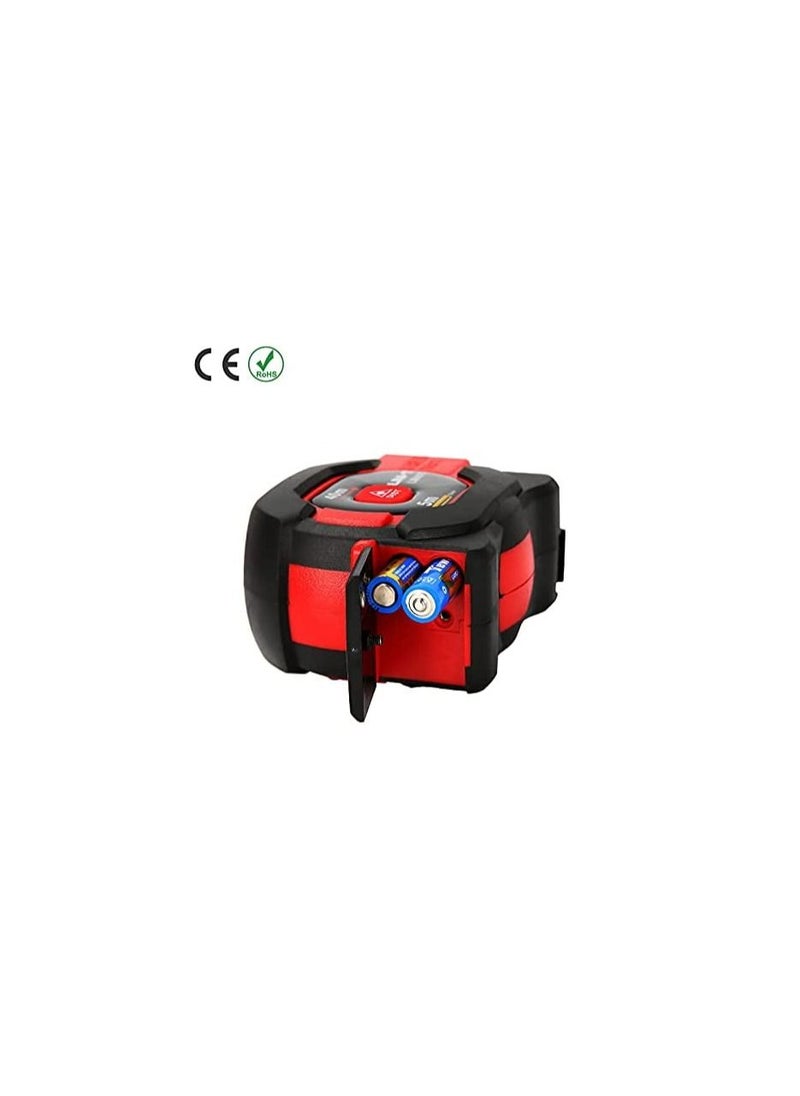UNI-T UNI-T 40 Meter Single Button Laser Distance Meter with 5 Meter Tape 2-in-1 Digital Distance Infrared Gauge Range Finder Tapeline LCD Measuring Tape - LM40T  - Image 3