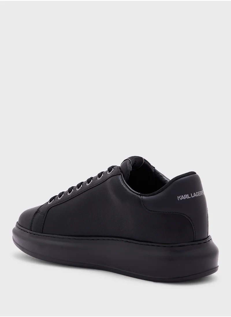 Karl Lagerfeld Kapri Logo Detailed  Lace Up Low Top Sneakers