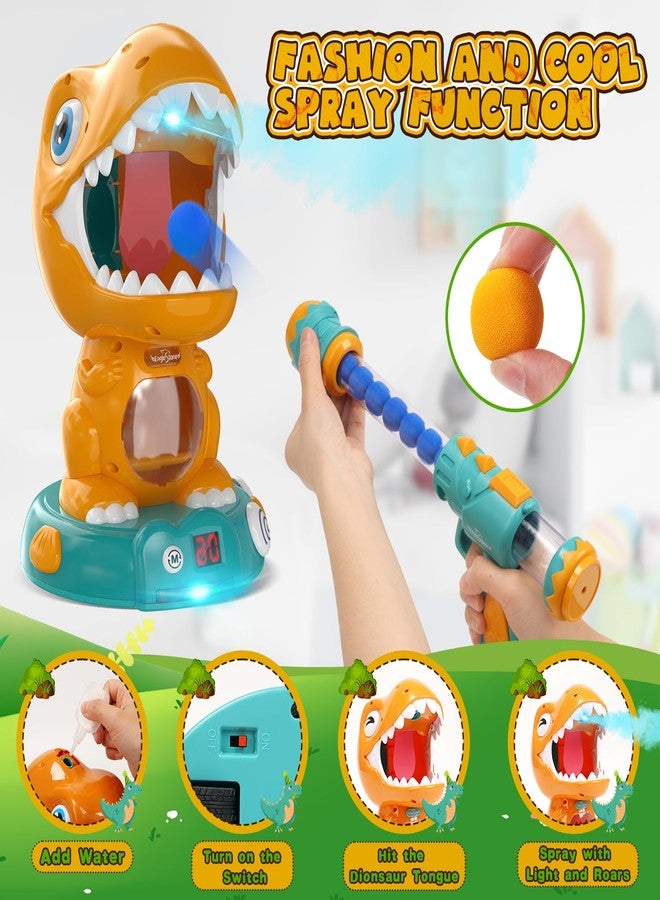 EagleStone Remote Control Dinosaur Shooting Toy for Children 8-12, Electronic Dino Shooting Target Game with Spay, Car Scoring, Light & Roar, 6 7 8 9 Year Old Boy Birthday Gift Party Favour - Image 5