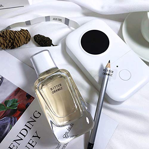 Memoking ملصق حراري شفاف D30 - ورق طابعة ملصقات شفاف طابعة حرارية ورق ذاتي اللصق 14x25 مم/0.55x0.98 بوصة للاسم والسعر والتخزين، متوافق مع صانع الملصقات Memoking/Phomemo D30، 3 لفات - Image 3