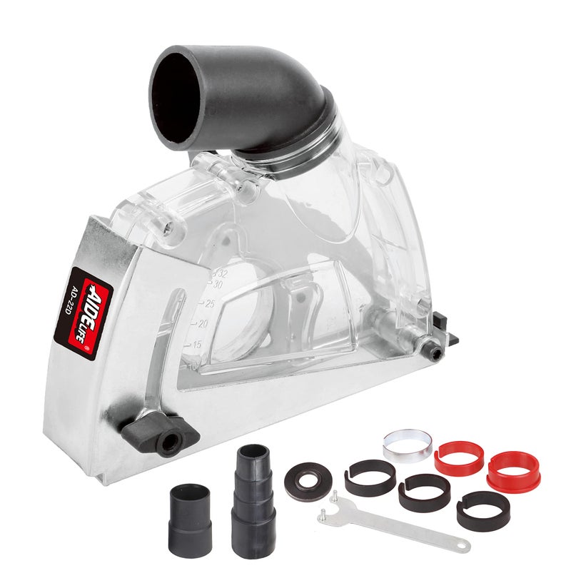 Aidelife Dust collecting Guard,Cutting Dust Shroud for Angle Grinders 4-1/2 inch to 5 inch