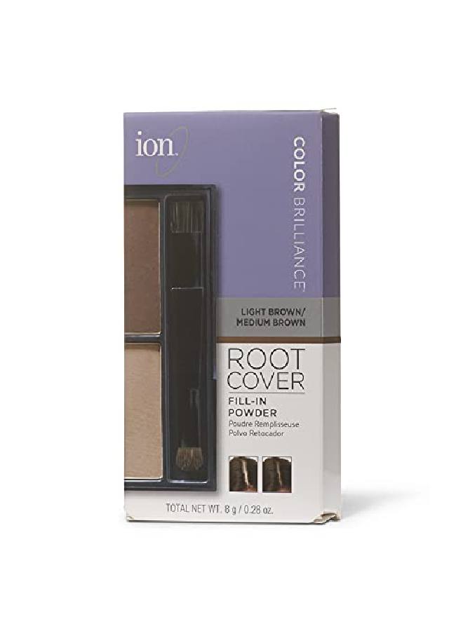 ION Light/Medium Brown Root Cover Fillin Powder Light/Medium Brown - Image 1