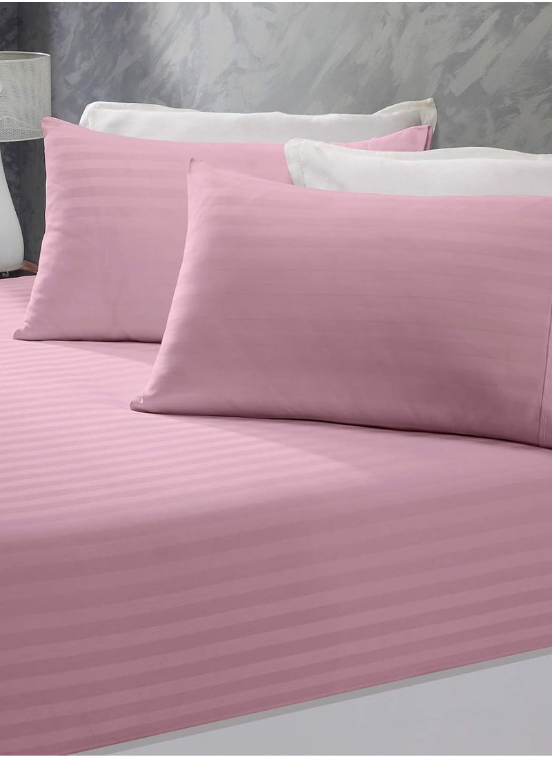 Eworld - Pack of 2 Premium Down Alternative Filled Bed Pillows, Featuring Breathable Cover, Microfiber Filling and Plush Bounce-Back Design, Hypoallergenic and Luxurious Hotel Quality Pillow Set, Available in Elegant Color Options - Image 1