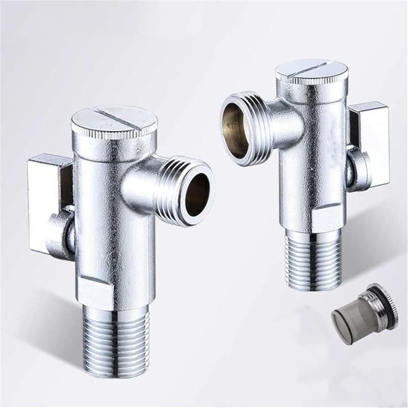 G3 4 White Angle Filling Valve For Kitchen Bathroom Sink Toilet Water Heater Faucet - Image 2