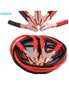 PAMEER 500 Ampere Car Jumper Cables Heavy Duty Booster Cables 3 Meters long for Car Battery Charging during Emergency with a Carrying Bag and Booster Cable Compatible with All type of Vehicles  - Image 1