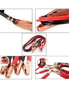 PAMEER 500 Ampere Car Jumper Cables Heavy Duty Booster Cables 3 Meters long for Car Battery Charging during Emergency with a Carrying Bag and Booster Cable Compatible with All type of Vehicles  - Image 3