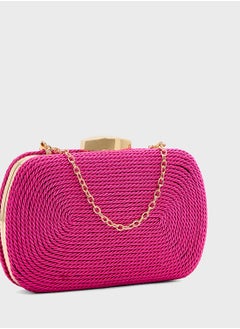 ELLA Rope Detail Clutch Bag  - Image 4