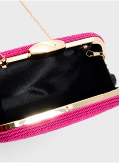 ELLA Rope Detail Clutch Bag  - Image 5