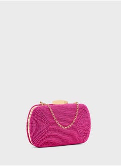 ELLA Rope Detail Clutch Bag  - Image 3
