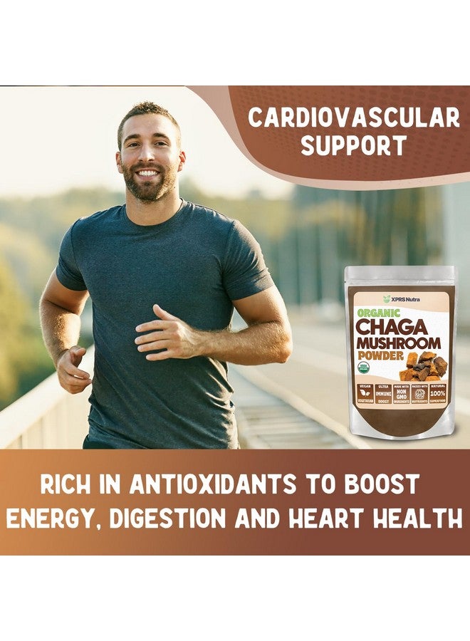 XPRS Nutra Chaga Mushroom Capsules - Premium USDA Chaga Mushrooms Capsules- Encapsulated Chaga Mushroom Powder for an Immunity Boost - Vegan Friendly Superfood for Chaga Tea and Beverages - 360 Count - Image 4