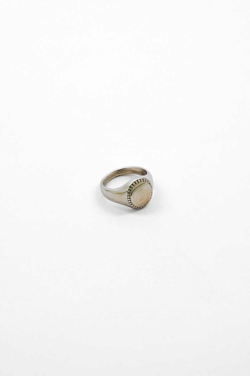 PARFOIS Women Fashion Signet Ring, Silver  - Image 1