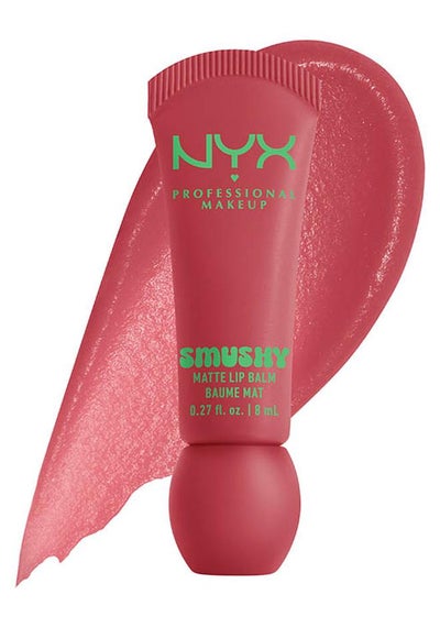 NYX PROFESSIONAL MAKEUP Smushy Matte Lip Balm, Soft Diffused Color, Matte FinishSnuggle SNZ