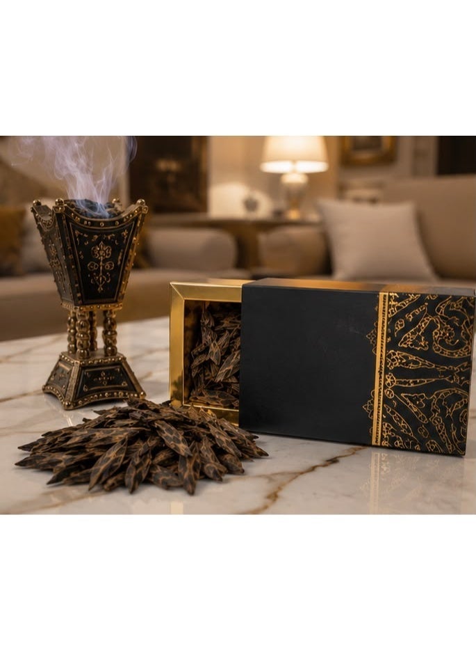 Premium Vietnamese Agarwood Oudh Chips 30g Ounce Natural Fragrance with Luxury Gift Box for Home Office Mosques and Special Occasions - Image 5
