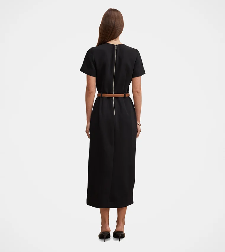 فورايفر نيو Bailee Belted Tailored Midi