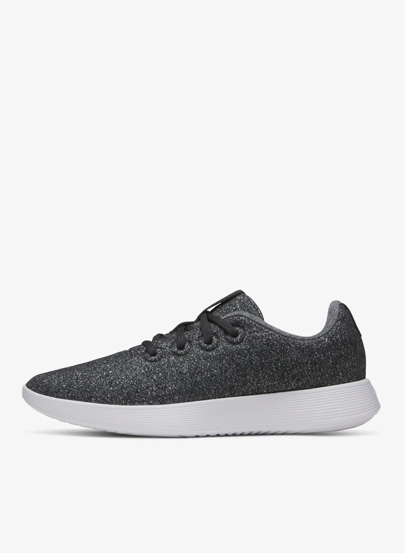 Allbirds Women's Wool Runner NZ - Dark Grey (Light Grey Sole)