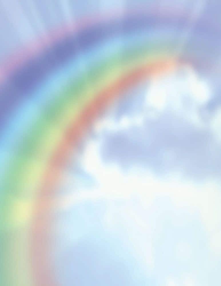 Great Papers! Rainbow Bright Letterhead, 8.5 x 11 Inches, 80 Count (2013193) - Image 1