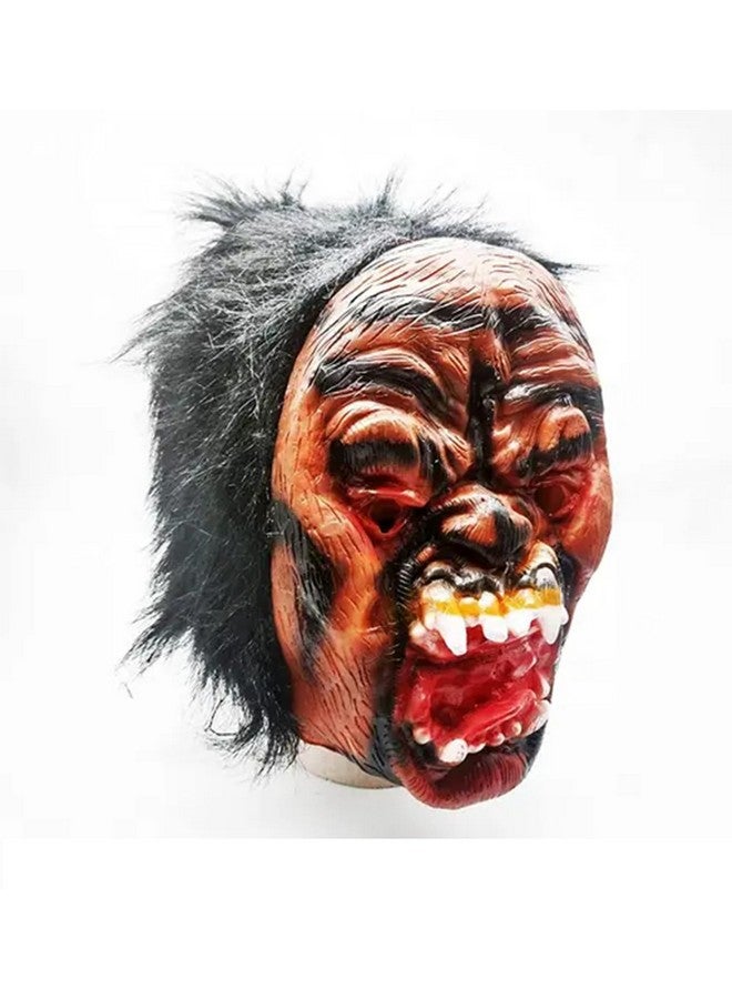 فافيلا قناع وجه كامل من المطاط اللاتكس المضحك والمخيف من فافيلا لحفلات الهالوين والهولي والدراما (اختيار عشوائي) (عبوة من قطعة واحدة) - Image 5