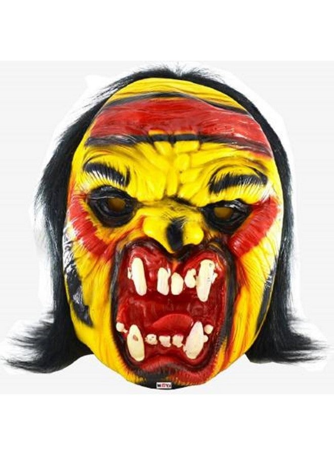 فافيلا قناع وجه كامل من المطاط اللاتكس المضحك والمخيف من فافيلا لحفلات الهالوين والهولي والدراما (اختيار عشوائي) (عبوة من قطعة واحدة) - Image 1