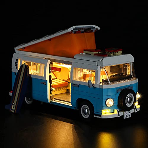BRIKSMAX Led Lighting Kit for T2 Camper Van  Compatible with Lego 10279 Building Blocks Model Not Include The Lego Set - Image 1
