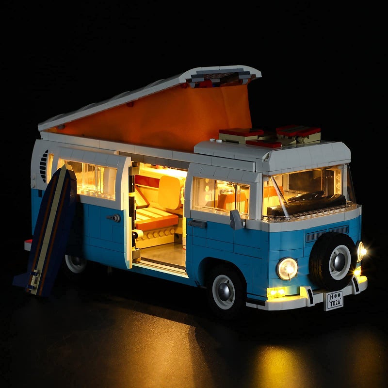 BRIKSMAX Led Lighting Kit for T2 Camper Van  Compatible with Lego 10279 Building Blocks Model Not Include The Lego Set - Image 2