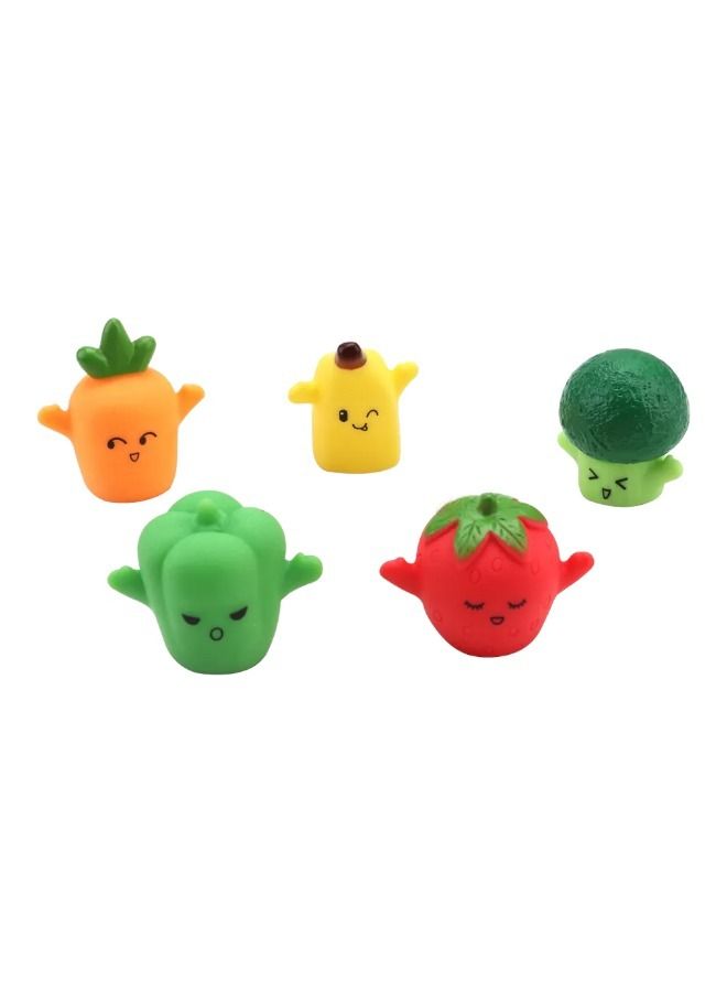 Toy Box Finger Puppet Set Cute Soft Fruit And Vegetable Puppets Education Learning Toy For Kids - Image 2
