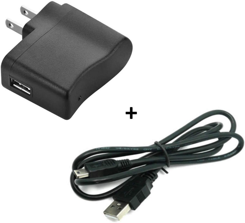 ienza Graphing Calculator Charger: USB Power/Data Cable & Wall AC Adapter for Texas Instruments Calculators TI-84 Plus CE TI-84 Plus C Silver Edition TI 89 Titanium TI Nspire CX TI Nspire CX CAS - Image 2
