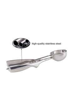 MARKQ Ice Cream Scoop with Easy Trigger, 5cm Stainless Steel Cookie Scoop for Baking Cupcakes Meatballs Melon Balls, Mashed Potatoes Muffins Scoop  - Image 2