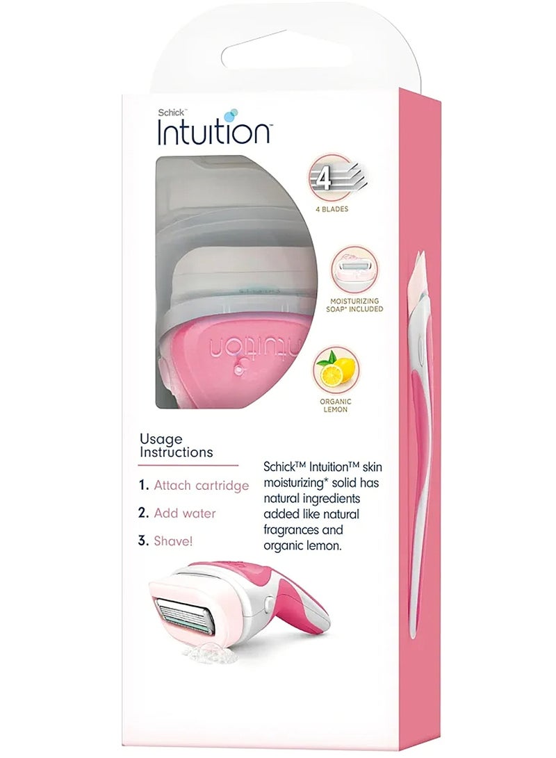 schick Intuition Lemon Berry Breeze Razor - Image 2