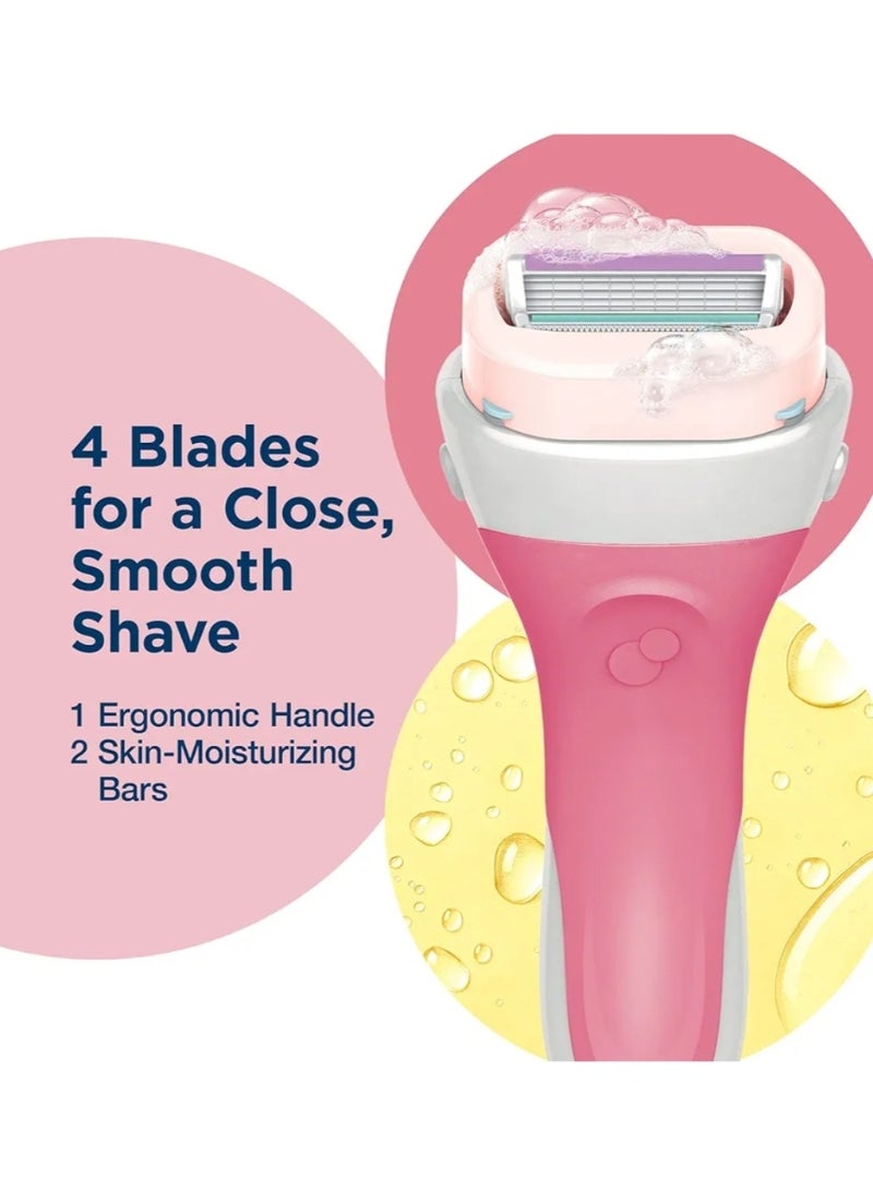 schick Intuition Lemon Berry Breeze Razor - Image 5