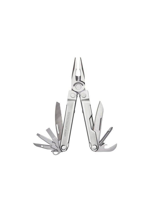 LEATHERMAN, Bond Multitool, Stainless Steel EDC Tool with 420HC Blade and Nylon Sheath - Image 1