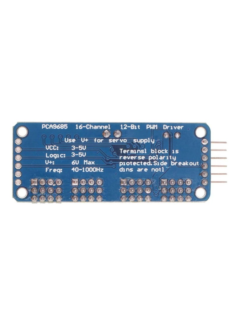2-Pack PCA9685 16-Channel 12-Bit PWM I2C Servo Driver Module for Arduino Robotics - Image 4
