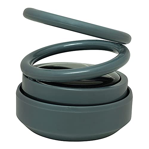 VOILA Air Freshener for Car Solar Perfume Double Ring Rotating Fragrance - Image 1