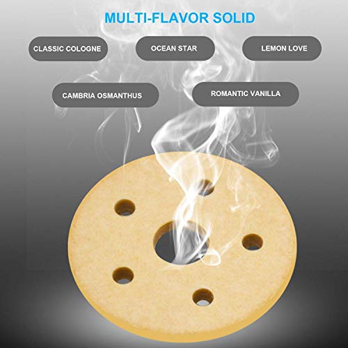 VOILA Air Freshener for Car Solar Perfume Double Ring Rotating Fragrance - Image 4