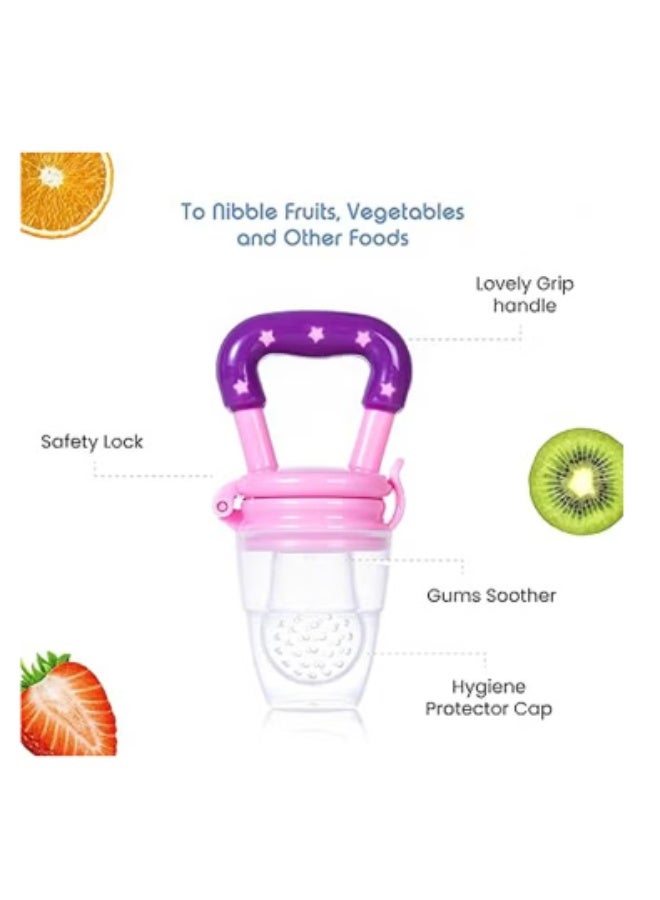طعام طازج تغذية مصعد سيليكون طفل Teether لعبة للأطفال - متنوعة - Image 1