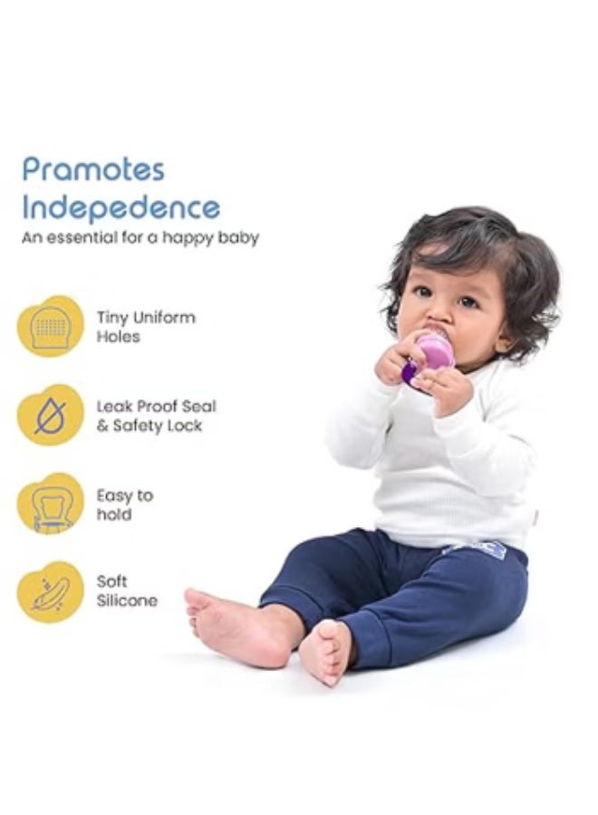 طعام طازج تغذية مصعد سيليكون طفل Teether لعبة للأطفال - متنوعة - Image 4
