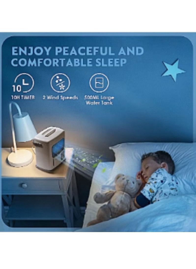 Generic - Portable Air Conditioner, Personal Mini Air Cooler Fan for Room and Office - Image 1