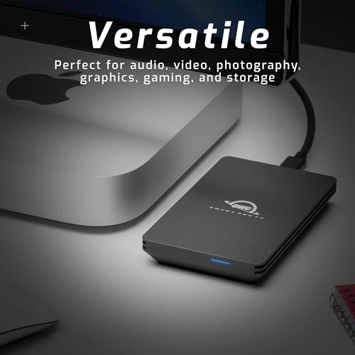 OWC 2TB Envoy Pro FX Portable Rugged External NVMe M.2 SSD Drive Thunderbolt 3, USB3.2 USB-C, up to 2800MB/s speeds, Drop/Shock Resistant Compatible with Mac and PC - Image 4