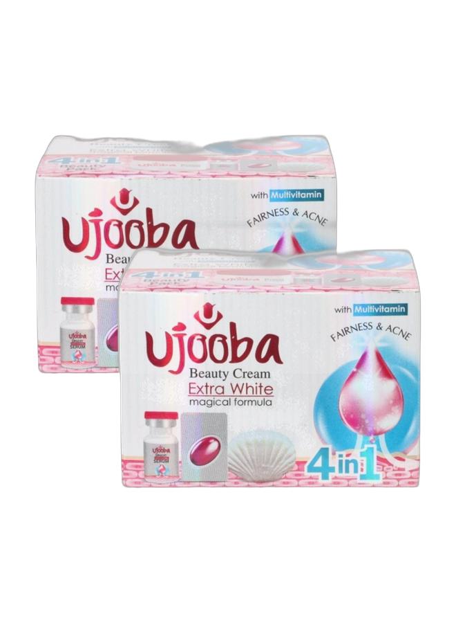 Ujooba Beauty Cream With Multivitamin Extra White Magical Formula 4 In 1 - 2 Peces - Image 1