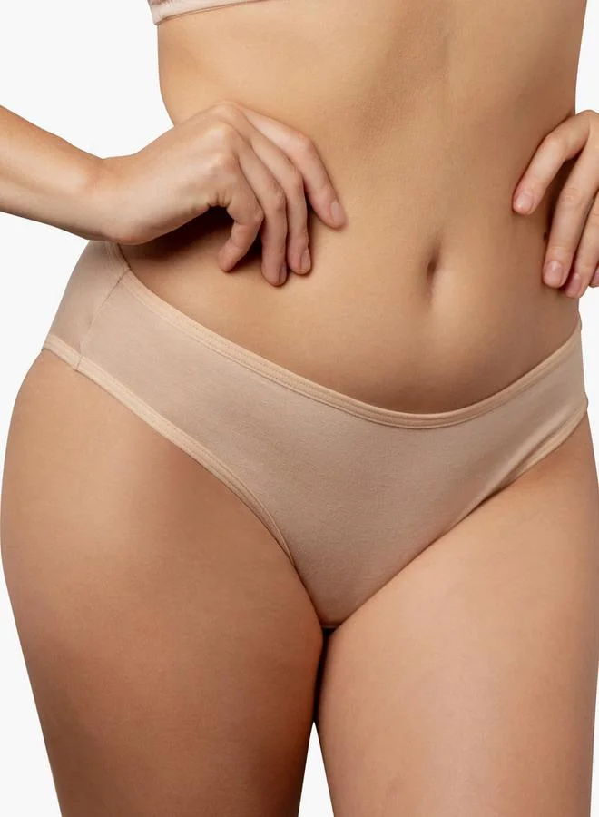 Aadaraya Set of 3 - Aadaraya Elasticated Waist Hipster Briefs