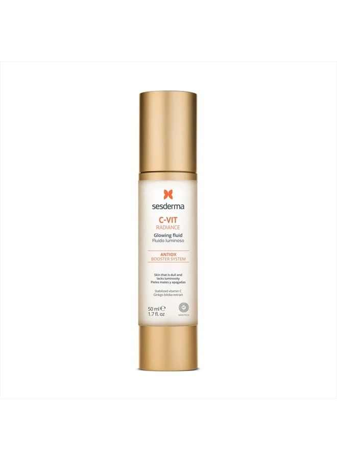 SeSDERMA C-Vit Radiance Glowing Fluid, 1.7 Fl Oz (Pack of 1) - Image 2