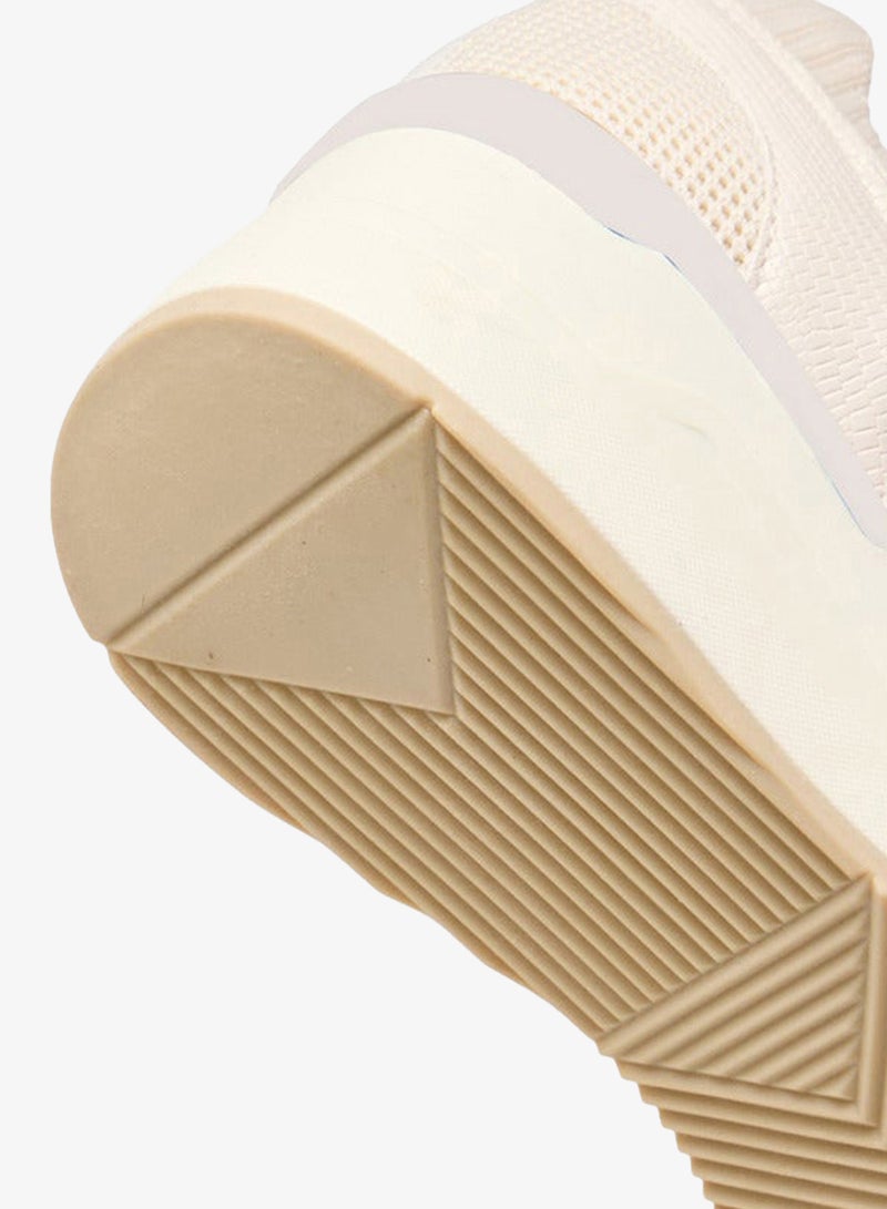 سيليست سنيكرز نسائي بكعب ويدج ورباط بنقوش - Image 5