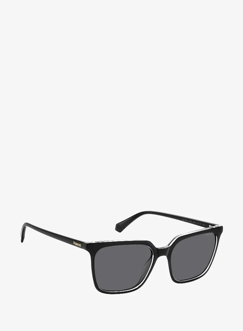 بولارويد POLAROID PLD 4163/S Sunglasses Black Rectangular