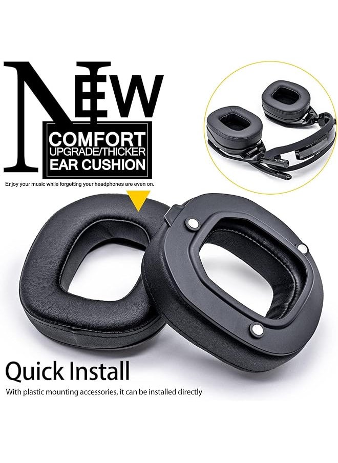 erorex - Replacement Earpads And Headband Cooling Gel Replacement Earpads For Astro A50 Gen4 Gaming Headset For Astro A50 Mod Kit Astro A50 Accessories Upgrade High Density Noise Canceling Foam Black - Image 1